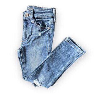 DL1961 Chloe Skinny Activex Distressed Jeans